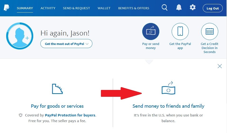 PayPal Instructions Baking a Difference